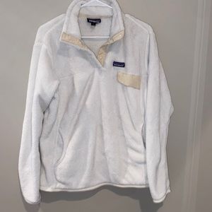 Creamy/white Patagonia fizzy pullover